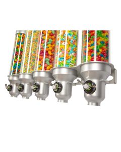 Distributeur de Bonbons - 5 Cylindres - 785 x 155 x 950mm - IDM