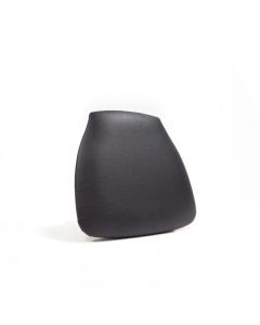 Galette de Chaise Cuir Synthétique Noir pour Chaise Napoleon/Tiffany - Veba