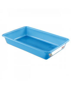 Bac plat HACCP  - Bleu 8 L Gilac