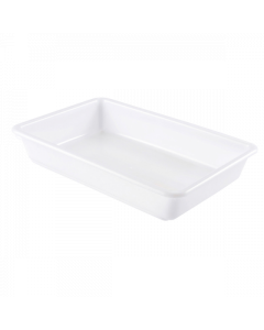 Bac plat  - Blanc 10 L Gilac