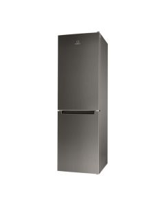 Réfrigérateur Congélateur Bas Indesit LI8SN1EX - 328 L, Silver, Froid Statique