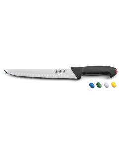 Couteau de boucher avec alvéole 25cm - Pro Tech