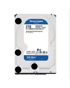 WD Blue, 3.5'', 2TB Hard Disk Drive, SATA/600, 5400RPM, 256MB cache