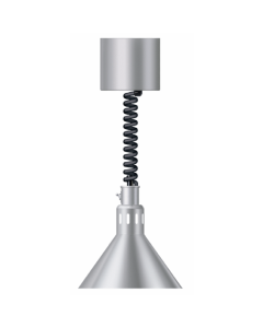 Lampe chauffante gris brillant - 787 à 1765 mm - Hatco