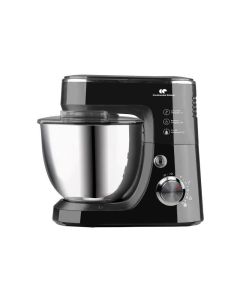Robot pâtissier Continental Edison CERP800B - Noir, 800W, 4,3L, 10 vitesses, blender en verre inclus