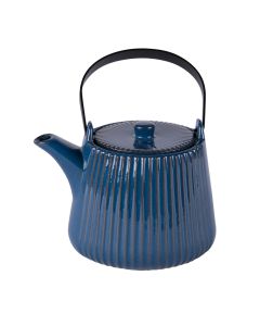 Théière Tiao 1L bleu avec filtre