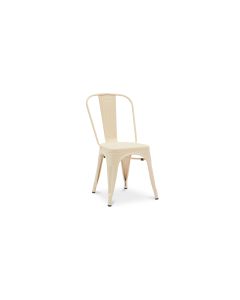 Chaise de salle à manger - Design industriel - Acier - Mat - Nouvelle édition -Stylix Vert clair
