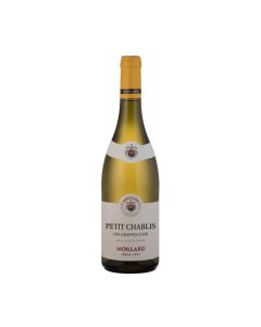 Vin blanc de Bourgogne AOC Petit Chablis Moillard Grappes d'Or 2020 - 75 cl