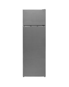 Réfrigérateur 2 portes Sharp 242L avec froid NanoFrost et bac à glaçons - Inox