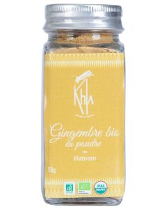 Gingembre - Biologique - en poudre - 50g - Pot