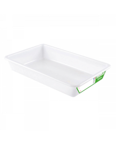 Bac plat biosourcé  - Blanc 5 L Gilac