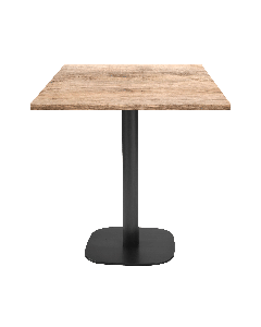 Table 70x70cm - modèle Round bois tanin naturel
