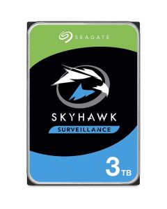 Seagate SkyHawk, 3.5'', 3TB Hard Disk Drive, SATA/600, 5400RPM, 256MB cache
