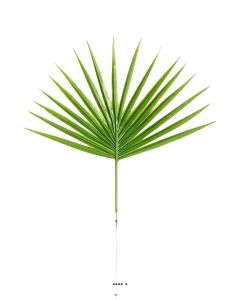 Feuille palmier Chamaerops artificielle H 40 cm D 26 cm plastique
