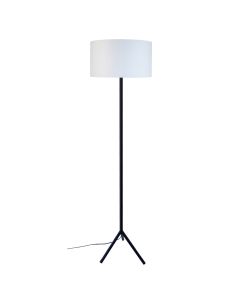 Lampadaire Trident A métal noir P40xD40xH160cm