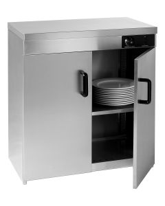 Armoire Chauffe-Assiettes Inox 2 Portes