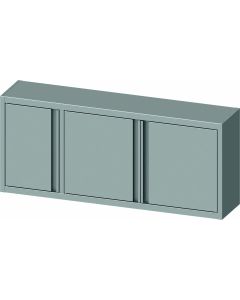 Armoire Murale Inox - Profondeur 400 - 3 Portes - Stalgast
