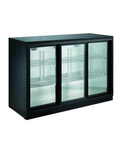 Arrière-bar réfrigéré 3 Portes Vitrées 298 litres - Combisteel