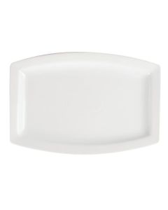 Assiette Rectangulaire Whiteware 320 mm - Lot de 6 - Olympia