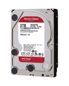 WD Red, 3.5'', 3TB Hard Disk Drive, SATA/600, 5400RPM, 256MB cache, NAS