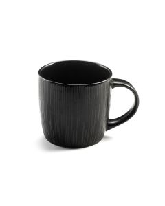 Coffret 6 tasses café & thé - Magma noir