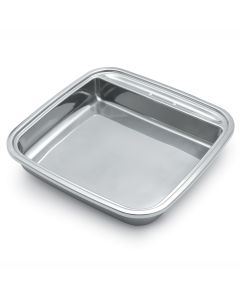 Bac Alimentaire Inox Carré pour Chafing Dish Inox - Pujadas