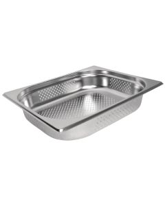 Bac Gastro Inox Perforé GN 1/2 - 100 mm - Vogue