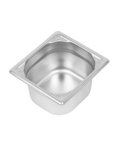 Bac Gastro Inox 18/10 GN 1/6 - H 100 mm - Vogue - 