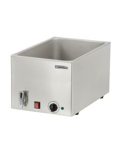 Bain Marie GN 1/1 avec Robinet de Vidange - 200 mm - Casselin