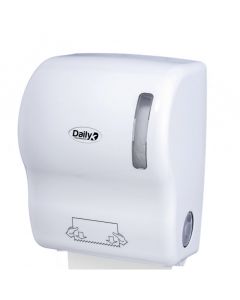 Distributeur essuie-mains rouleaux - Blanc - Plastique ABS - JOFEL