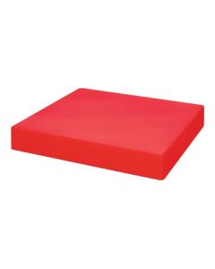 Bloc de Découpe Rouge 500x500x100mm - L2G