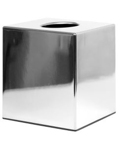 Boîte à Mouchoirs Cube Chromée - Bolero