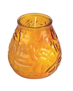 Bougies vénitiennes ambre - Boite de 12