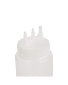 Bouteille Souple Transparente 3 Embouts 681 ml - Vogue