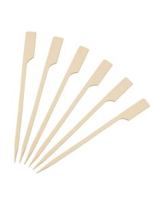 Brochette en Bambou 120 mm - Lot de 100 - Fiesta Green