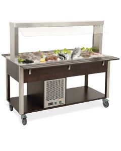 Buffet Self Service Froid Professionnel 5 GN 1/1 - Virtus