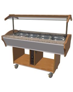 Buffet Chaud - 3 à 6 Bacs GN 1/1 - Combisteel