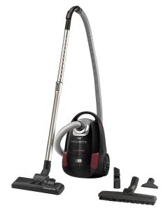 Aspirateur avec sac Cylindre de 2,5L 750W rouge noir