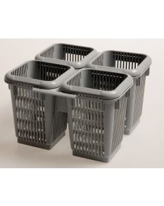 Casier à Couverts à Lave-vaisselle à Capot - 4 Cases - 600 x 500 - Nosem