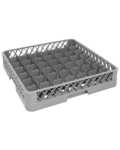 Casier de lavage à verres 50x50cm - 49 cases - Vogue -