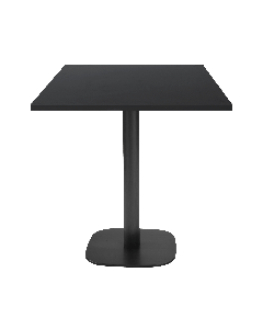 Table 70x70cm - modèle Round noir
