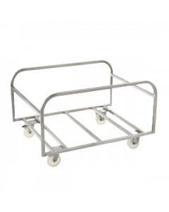 Chariot pour bac grand volume  - Gris 500 L Gilac