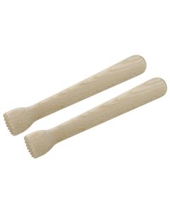 Lot de 2 pilons cocktail en bois FM Professional