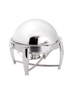 Chafing dish rond couvercle rabattable 180° - Atosa