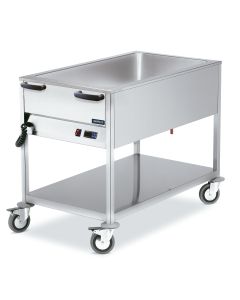 Chariot Bain-Marie en Inox - Distform