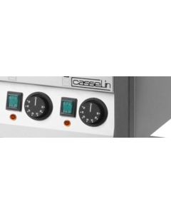 Chariot Bain Marie à Eau - 2 Bacs GN 1/1 Poignée Avant - Casselin