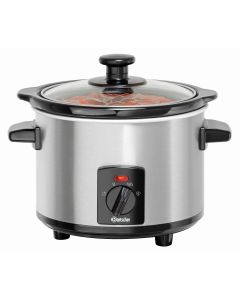 Chauffe Aliments inox intérieur céramique amovible 1,25 L - Bartscher -