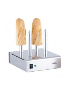 Chauffe Pain Hot Dog en Inox - 4 plots - Casselin