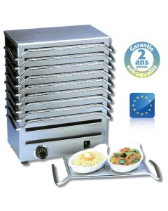 Chauffe plat à 10 plaques - Sofraca
