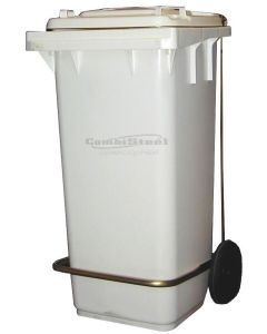 Collecteur de Déchet Mobile et Pédale - 240 Litres - Combisteel